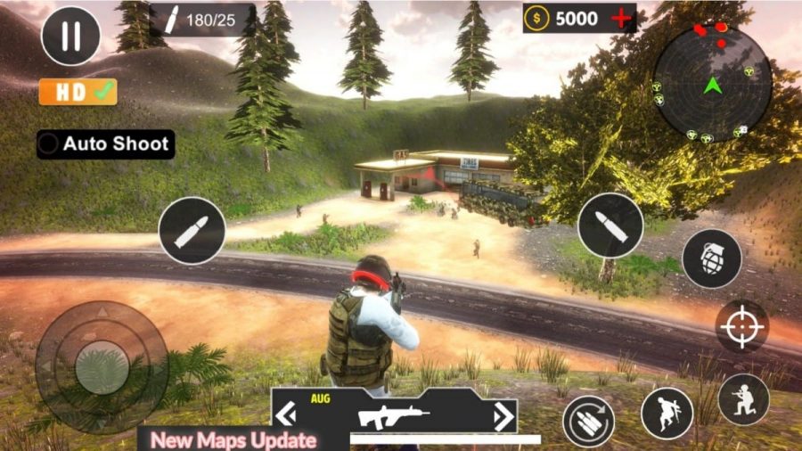 pvp shooting battle